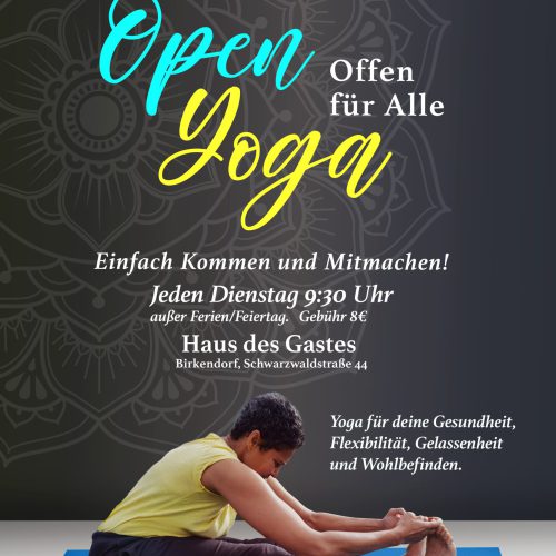 Open Yoga Plakat2